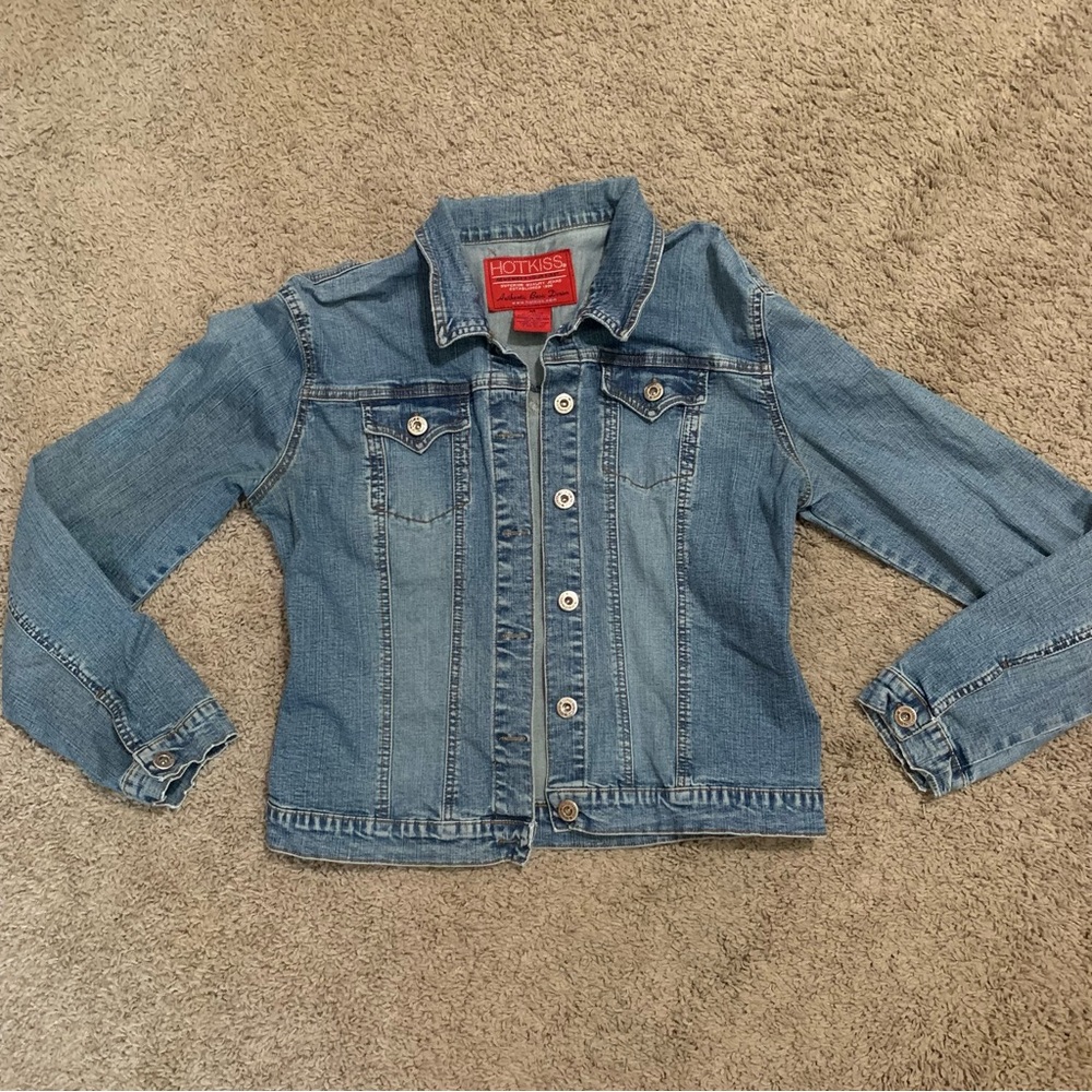 Hot Kiss Denim Jean Jacket Medium